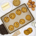 Glad Premium Cookie Sheet Large 17.5x11.8x1in, Gold
