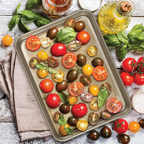 Glad Premium Roasting Pan 15.3x11.5x1.9in, Gold