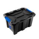 Wadfow 40L Plastic Storage Tote 23 x 15 x 11 In.