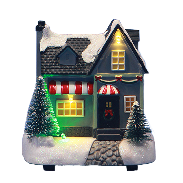 Mrs. Claus Christmas House Ornament