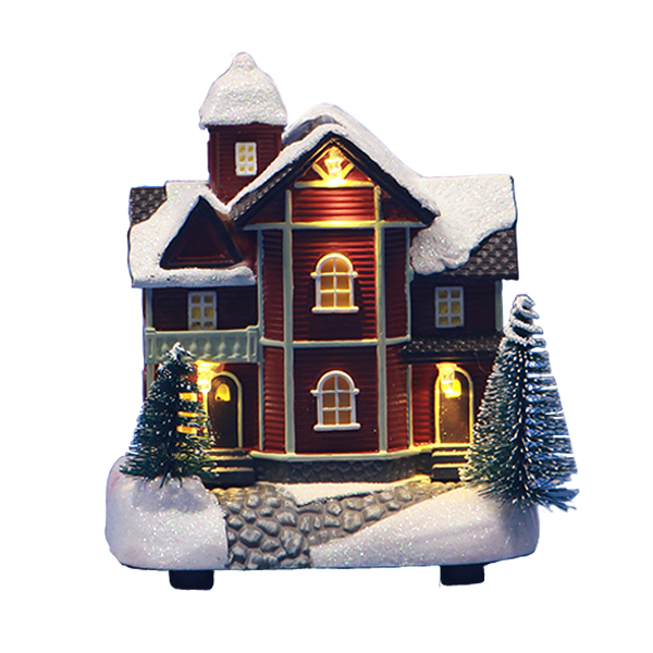 Mrs. Claus Christmas House Ornament