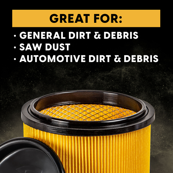 Vacmaster Standard Vacuum Cartridge Filter &amp; Retainer