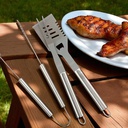 Oster Baldwyn 3pc Barbecue Tool Set, Stainless Steel
