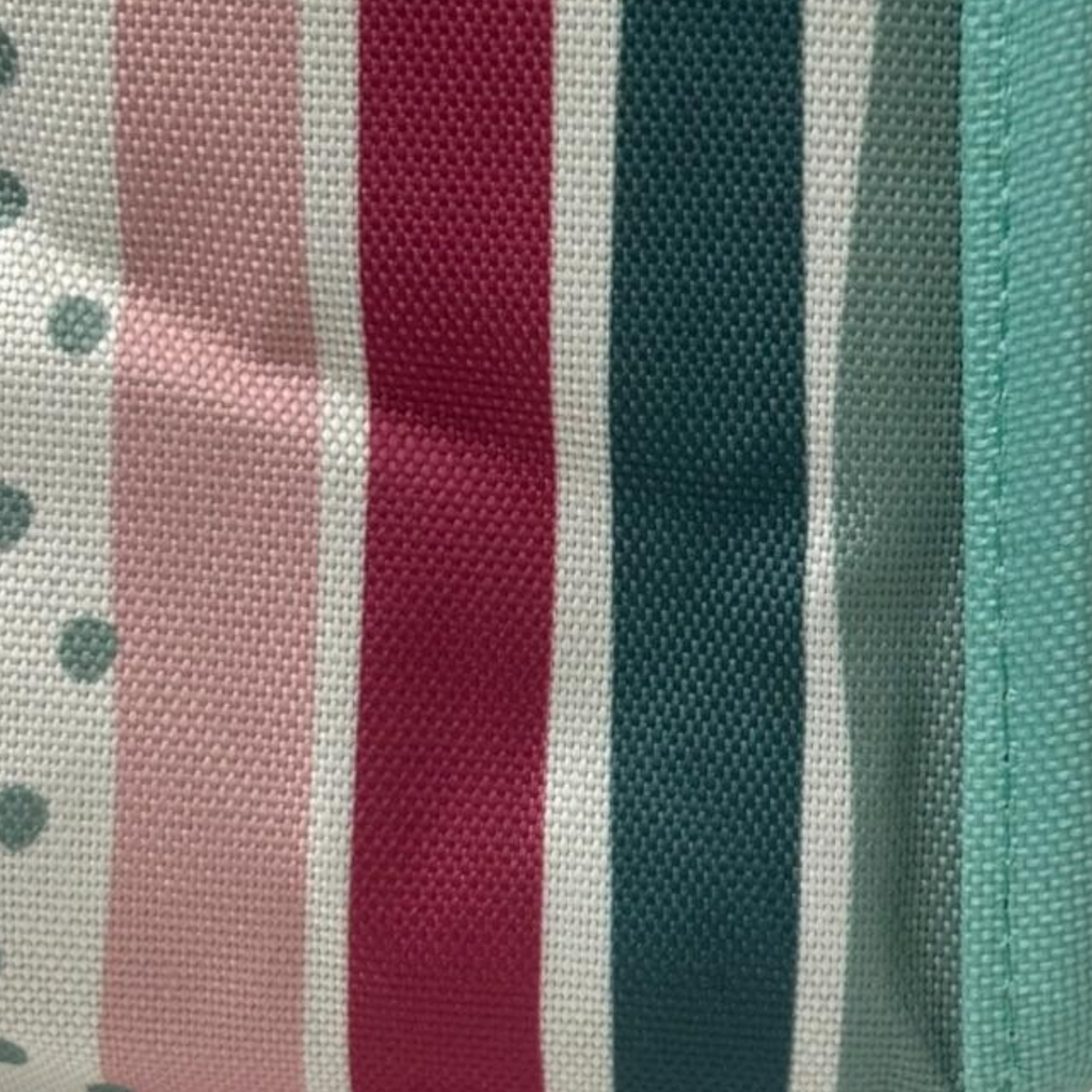 Manna Handled Velcro Lunch Bag With Ice Pack - Stripes