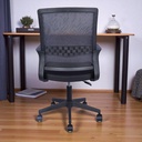 Mobel Executive Office Chair Mesh, Black (Weight Limit 220lb)