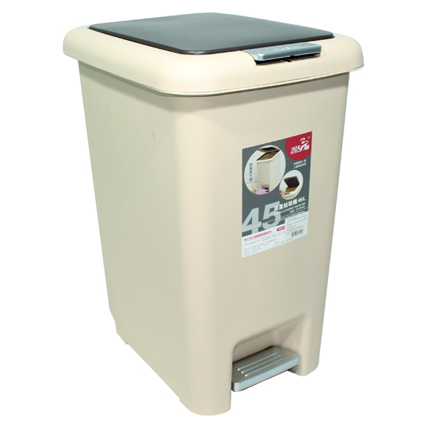 Mr. Save Plastic Trash Can 45L