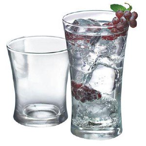 ^Anchor Hocking Linden 16pc Glassware Set