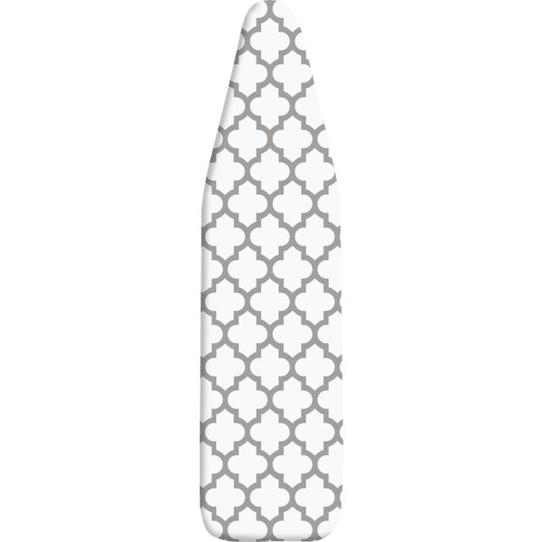 Whitmor Deluxe Ironing Board Cover/Pad, Medallion Fresh Grey