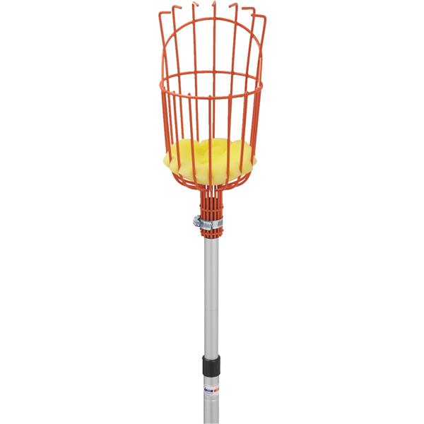 ****Best Garden Basket Fruit Picker w/ Enameled Steel Aluminum Handle