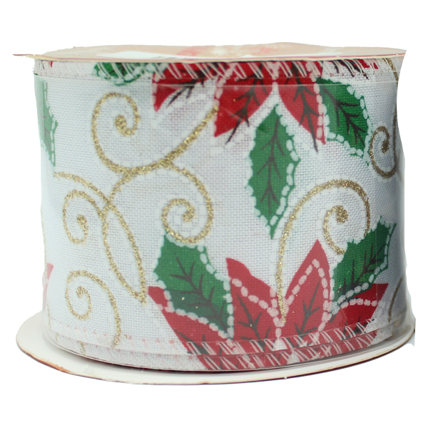 ****Miro Christmas Ribbon 2.5inx10yd