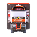 Life Gear Storm-Proof ABS LED Collapsible Lantern, Red &amp; Black