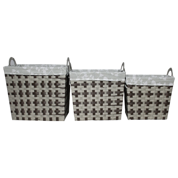 Royal Homes 3pc Laundry Basket Set