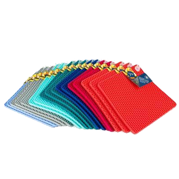 Core Kitchen Silicone Square Trivet, Pastel