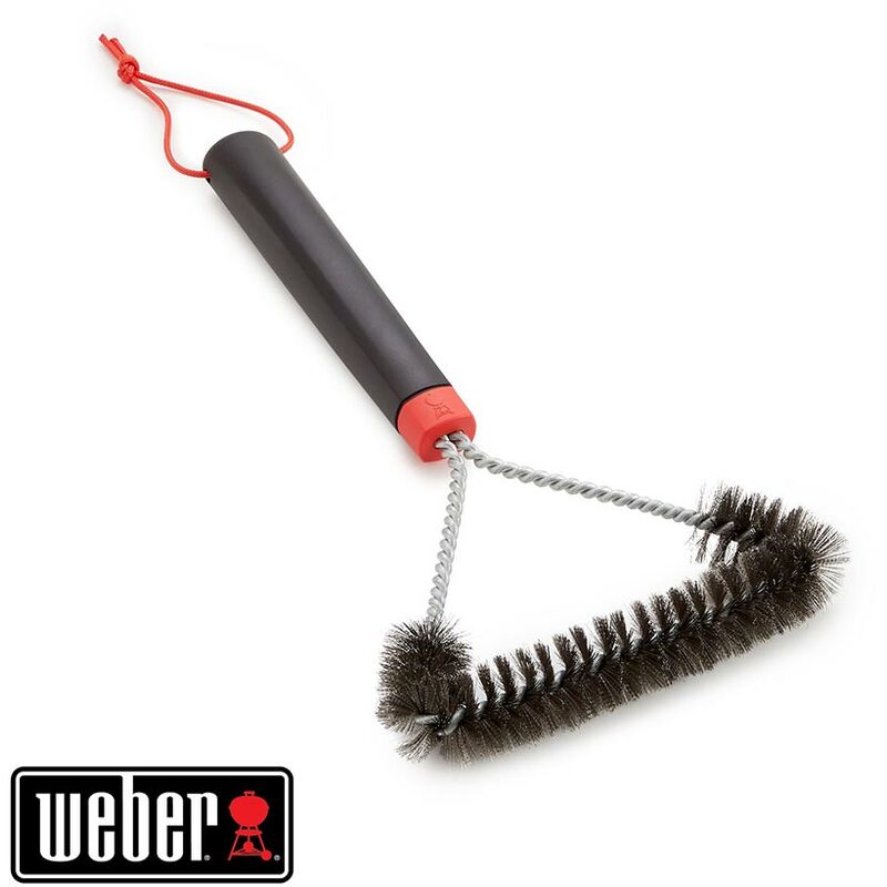 ****Weber 12 In. Stainless Steel Bristles 3-Sided Grill Cleaning Brush