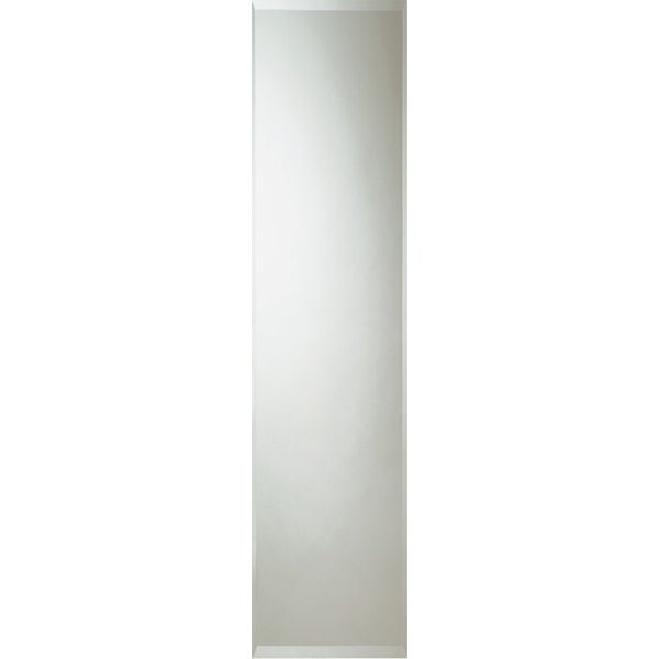 Erias Home Designs Door Mirror Frameless with Beveled Edges 16 In. W. X 60 In. H.
