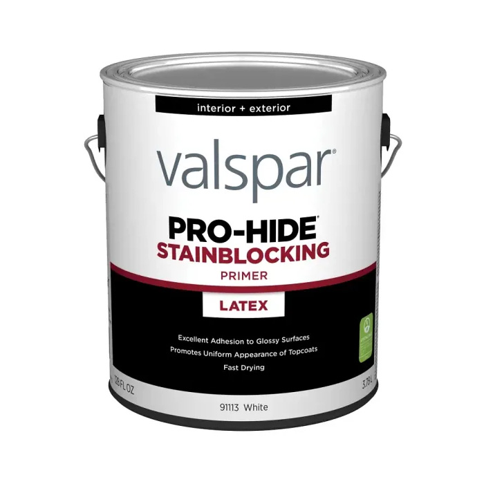 ****Valspar Pro-Hide Stainblocking Primer, White, 1 Gal.