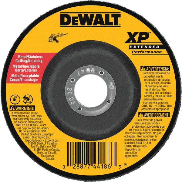 ****DEWALT HP Type 27 Metal/Stainless Notching Cut-Off Wheel 7 In. x 0.045 In. x 7/8 In.