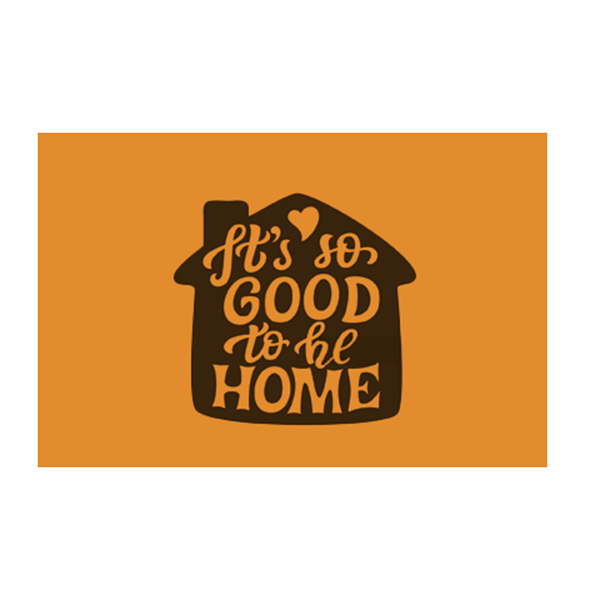 ****Classy Homes Foam Door Mat, Good To Be Home 18x30 in.
