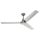Hunter Industrial Ceiling Fan 56 In., Brushed Nickel (C.F.M - 5002)