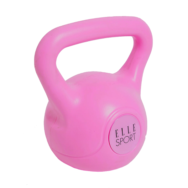 Elle Sport Kettlebell 4kg, Hot Pink