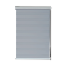 Kenneth Cole Luxury Zebra Blinds (Blackout), Grey/42x90"