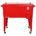 Permasteel Cooler 80 Qt. Red