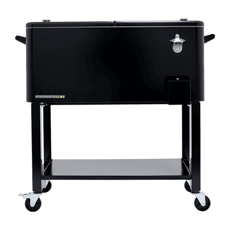 Permasteel Detachable Cooler 80 Qt. Black
