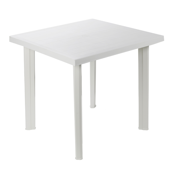 ProGarden Fiocco Table 31.5 x 29.5 In., White