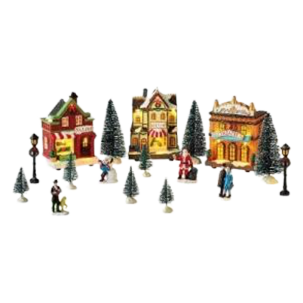 Mrs. Claus Christmas Village Ornament