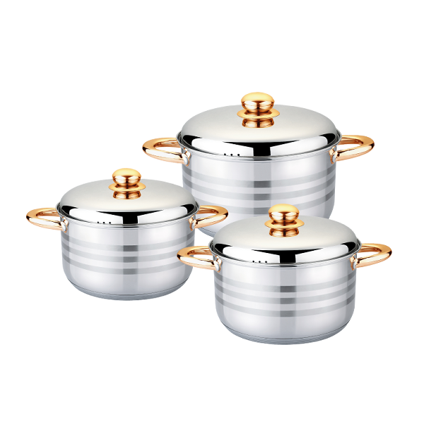 Kaisa Villa 6pc Cookware Set SS