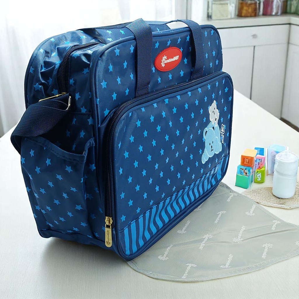 Classy Homes Baby Bag, Blue Color