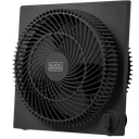 Black &amp; Decker Frameless Box Fan 9 In. Black