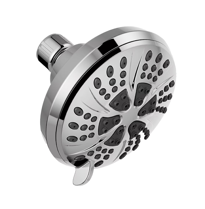 Delta Shower Head 2.5 GPM 6-Setting, Chrome