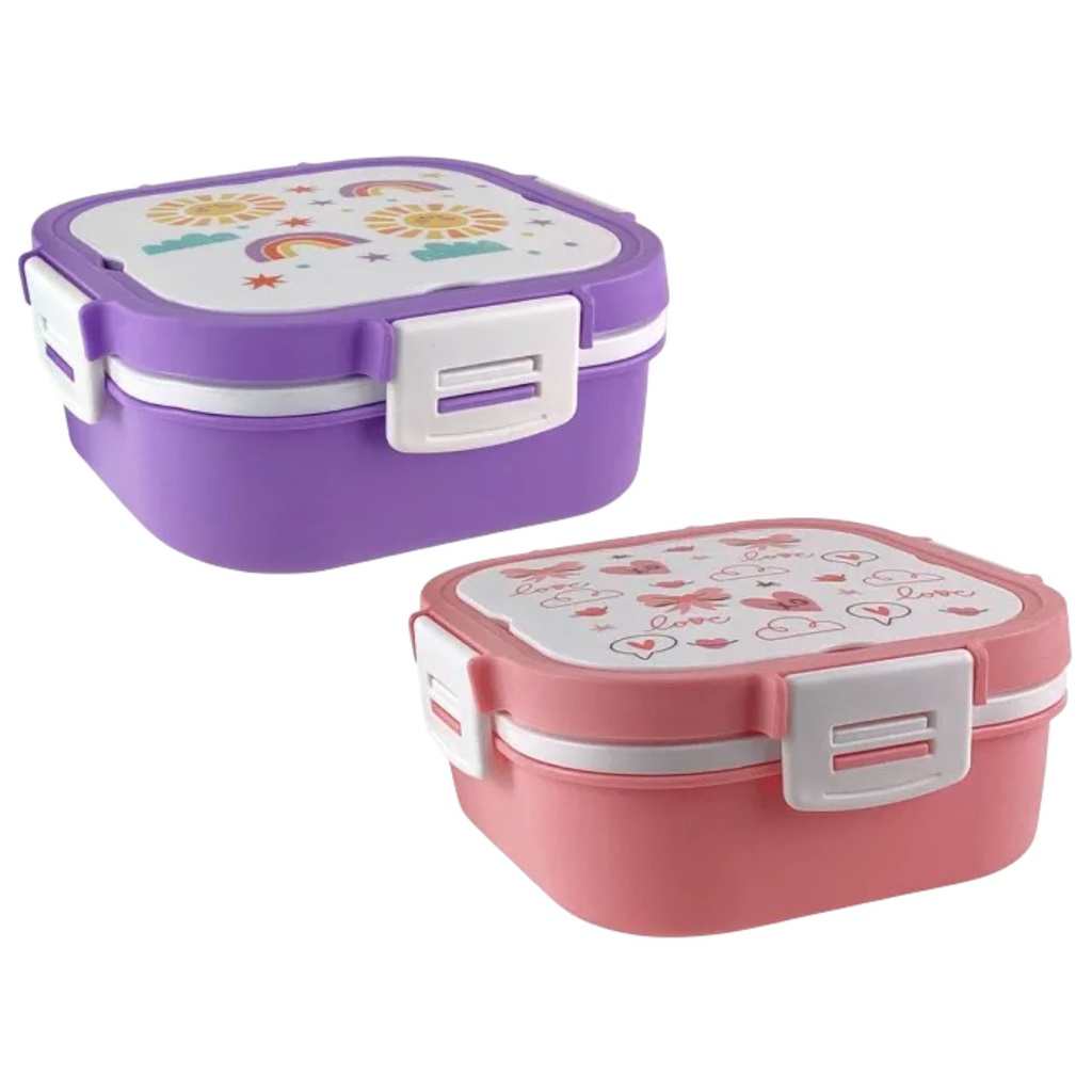 Windrose Food Container &amp; Cutlery Set n