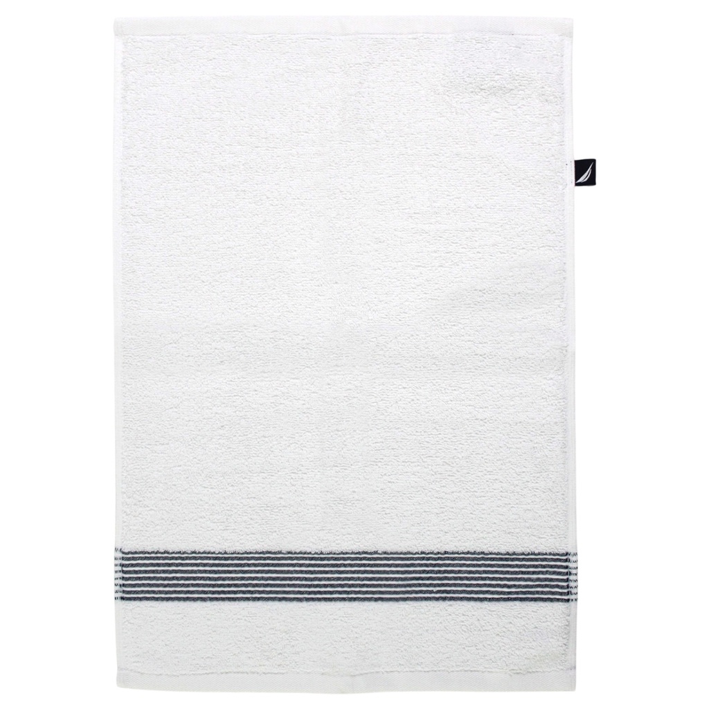 Nautica Mav Cotton Hand Towel, Navy Blue