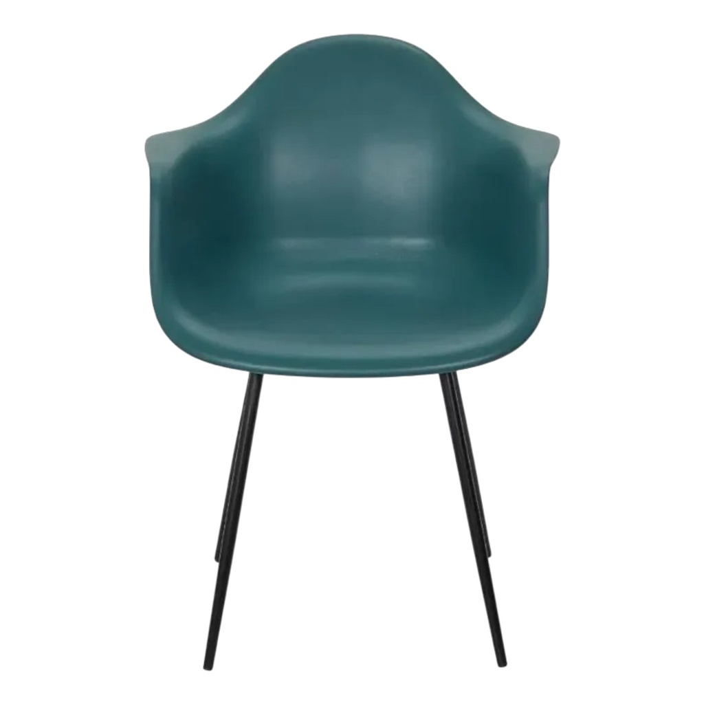 Kenneth Cole Nikola Arm Chair, Teal Blue