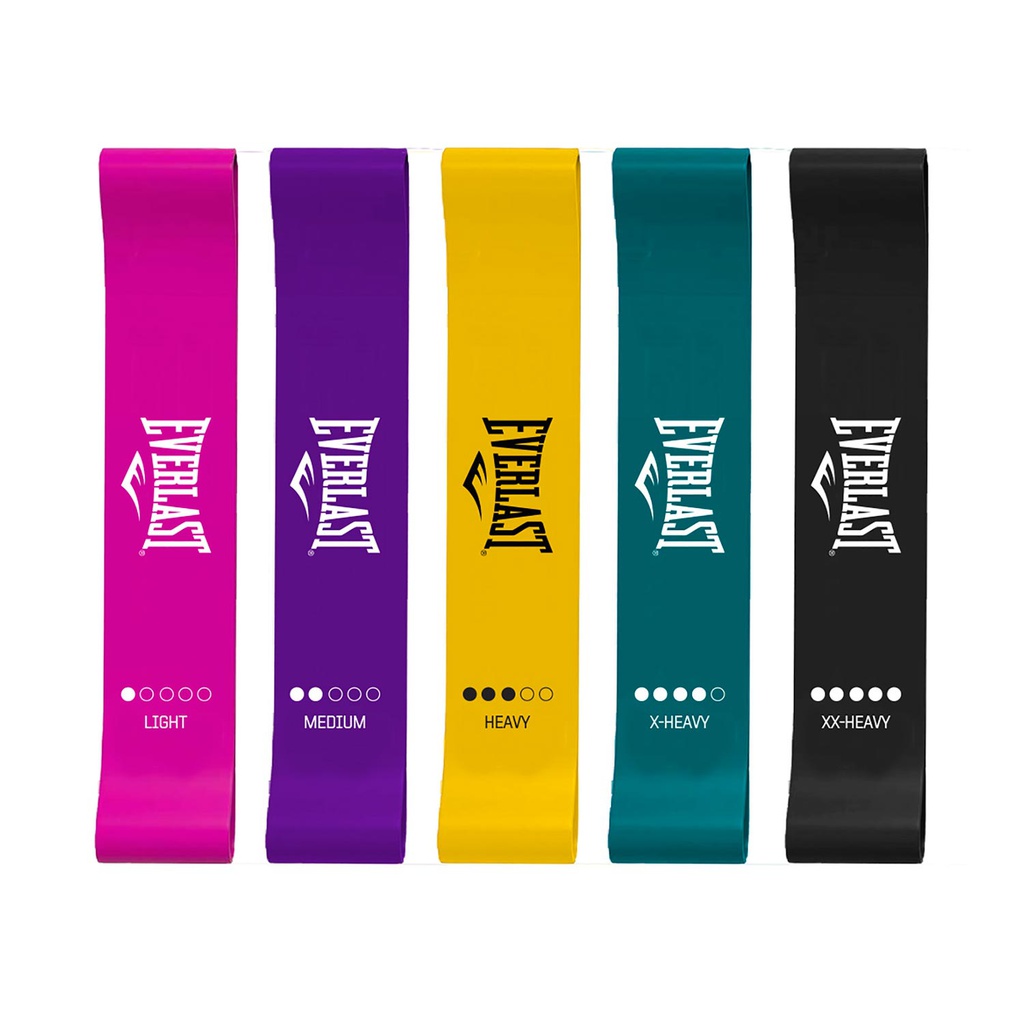 Everlast Mini Resistance Bands 5pc Set