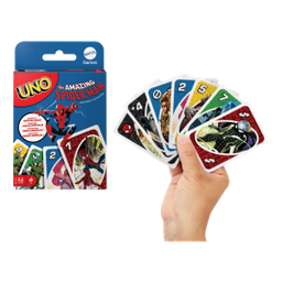 [821-HXY08ABC] Mattel UNO Spider-Man