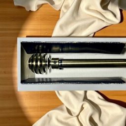 [HHHD-CTRD-01099 (RH105-120AB-P) CHCR30018] Classy Homes Curtain Rod 66-120 in Double AB Colour 16/19