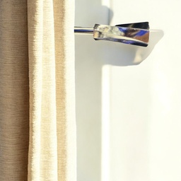 [HHHD-CTRD-01106 (RH196-48SN-P) CHCR30025] Classy Homes Curtain Rod 28-48 in Double Sarding Nickel 16/19