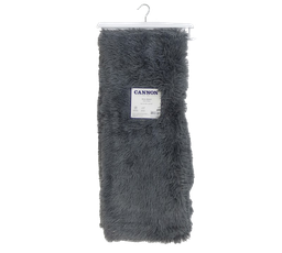 [CAN-26019008] Cannon Fluffy Throw/ Blanket, Gray