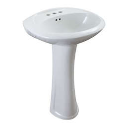 [O52521001 / 12114301.02] American Standard Timeless Inspiration Olympus O2 Pedestal Sink, White