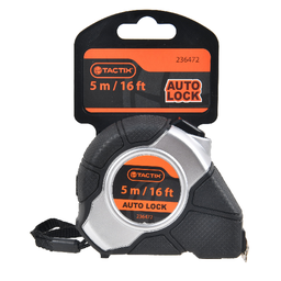 [236472] Tactix Auto-Lock Tape Measure 16 Ft./ 5Mx19mm K05