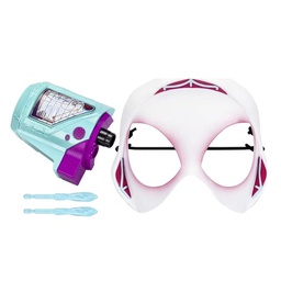 [826-F3733] Spiderman Verse Movie Mini Blaster and Mask