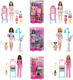 [821-JCR71ABC] Barbie Career Doll, Assorted