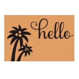 [HHHD-FLMT-01078 / RH3323] Classy Homes PVC-Backed Coir Mat 20 x 28 In., 15mm Thick