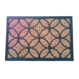 [HHHD-FLMT-01103 / RH3348] Classy Homes Coco Rubber Non-Brushed Panama Mat 18 x 30 In., 8mm Thick