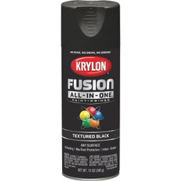 [K02776007] ^Krylon Fusion All-In-One Textured Spray Paint &amp; Primer, Black