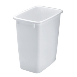 [10478006  / 10528006  / FG280500WHT] Sterilite Wastebasket Rectangular 5.5 Gal., White