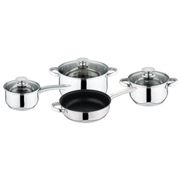 [KV-6606 / HHKC-POTT-01015 / RHKV-6606 / RHKV-6606/ZY-132] Kaisa Villa 7pc Cookware Set, SS